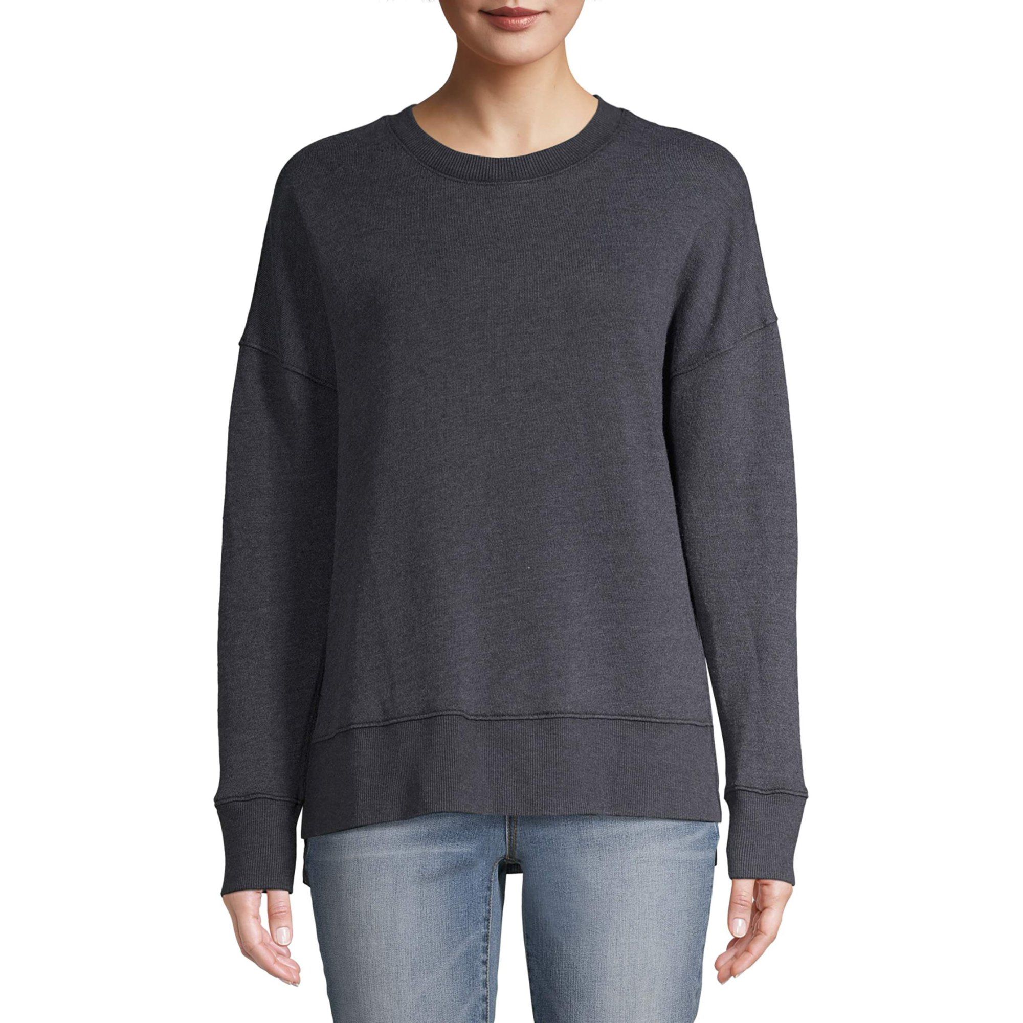 Time and Tru Women's Crewneck Sweatshirt | Walmart (US)