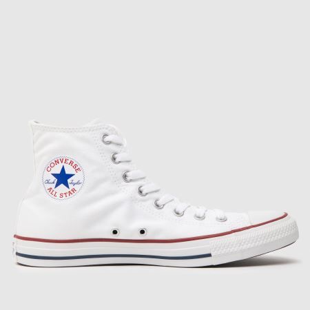 Mens White Converse All Star Hi Trainers | schuh | Schuh