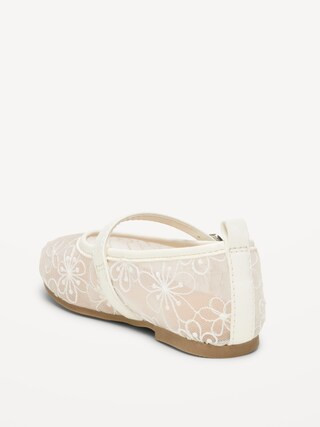 Mesh Floral Ballet Flats for Toddler Girls | Old Navy (US)
