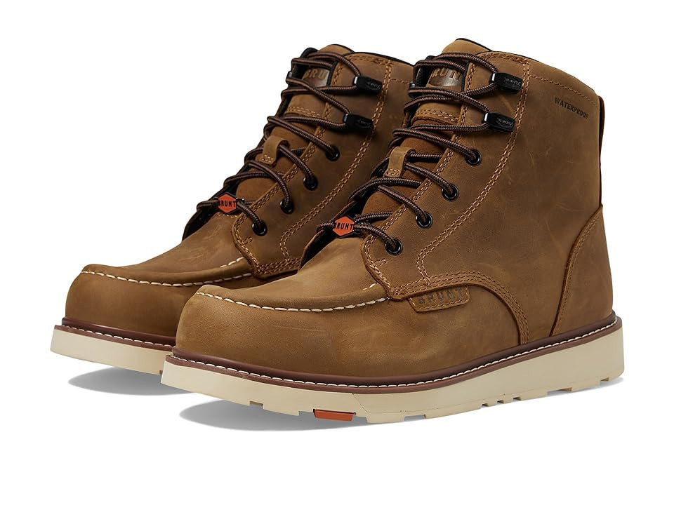 BRUNT The Marin Soft Toe Men's Work Boots Brown : 9.5 M, Leather | Zappos