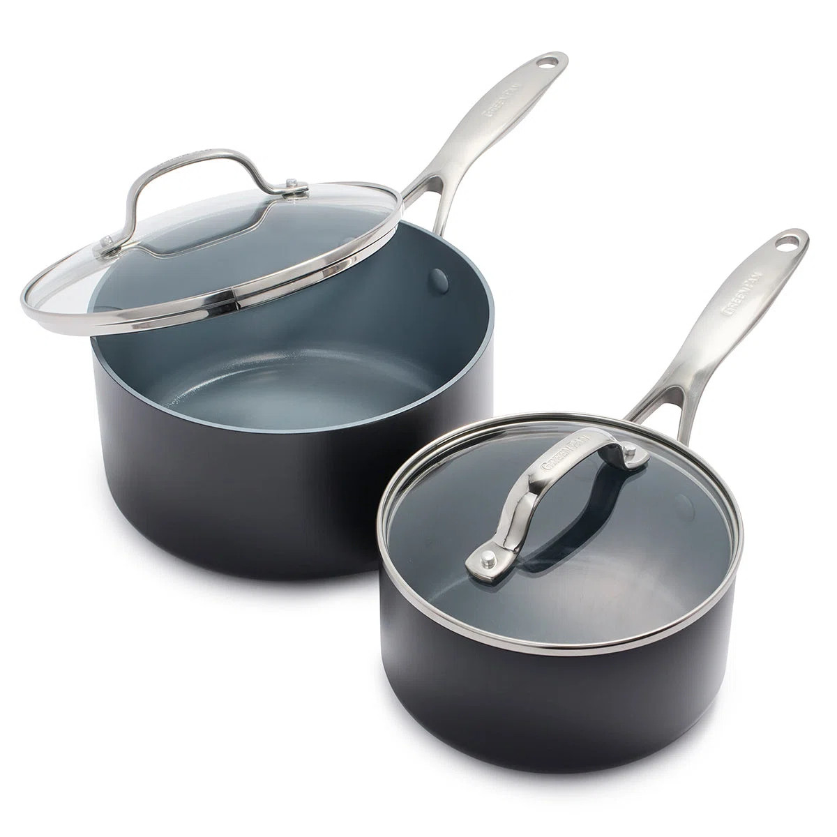 GreenPan Valencia Pro Healthy Ceramic Nonstick 4 Piece Cookware Set | Wayfair North America