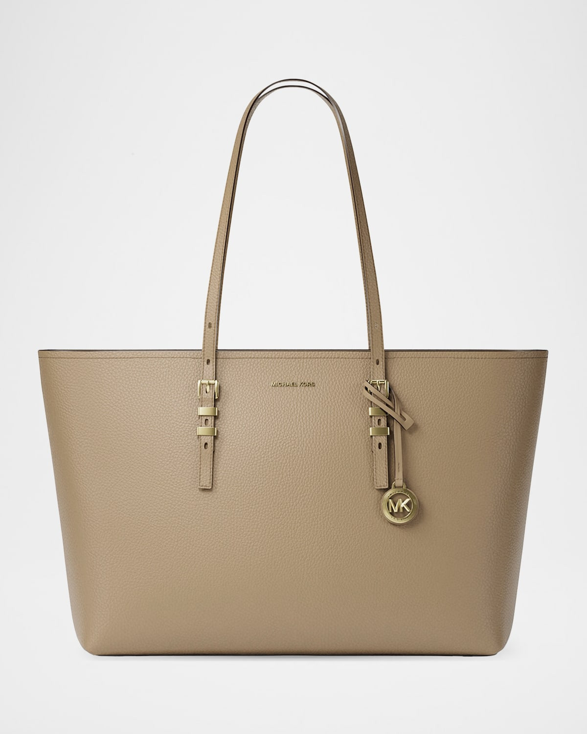 Quinn Large Pebbled Leather Tote Bag | Neiman Marcus