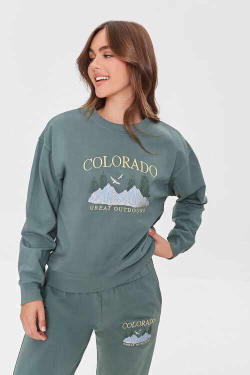 Embroidered Colorado Pullover | Forever 21 | Forever 21 (US)