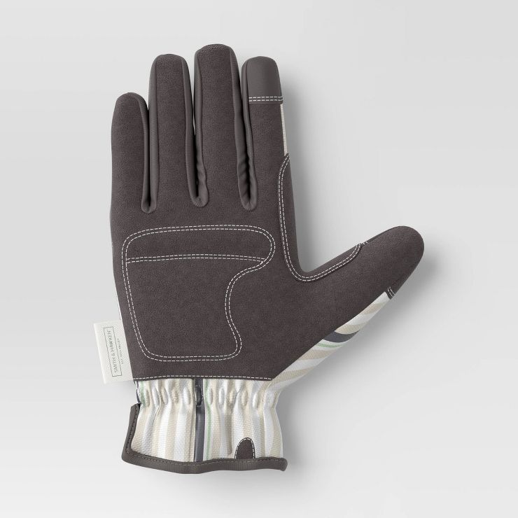 M/L Duck Canvas Garden Gloves Stripe - Smith & Hawken™ | Target