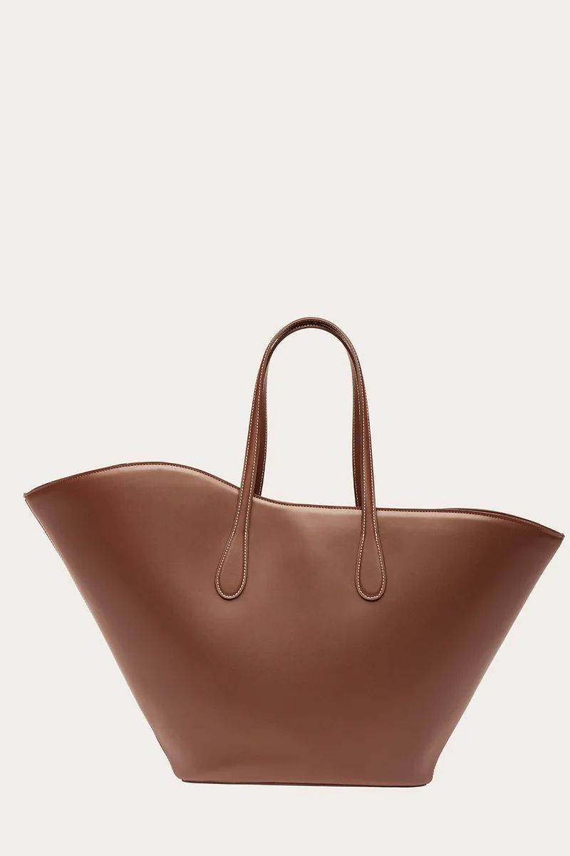 Tulip Shoulder Bag Large Chestnut | LITTLE LIFFNER