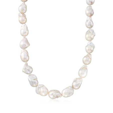 Ross-Simons 12-15mm Cultured Baroque Pearl Necklace With 14kt Yellow Gold for Female Adult | Walmart (US)