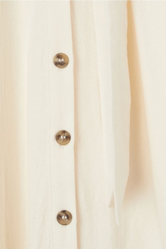 Cotton crêpe dress | H&M (UK, MY, IN, SG, PH, TW, HK)