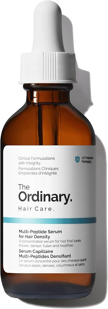 The Ordinary Multi-Peptide Serum for Hair Density, Peptide-Powered Formula for Thicker, Fuller Lo... | Amazon (US)