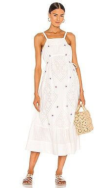 Free People Dewdrop Maxi Dress in Ivory from Revolve.com | Revolve Clothing (Global)