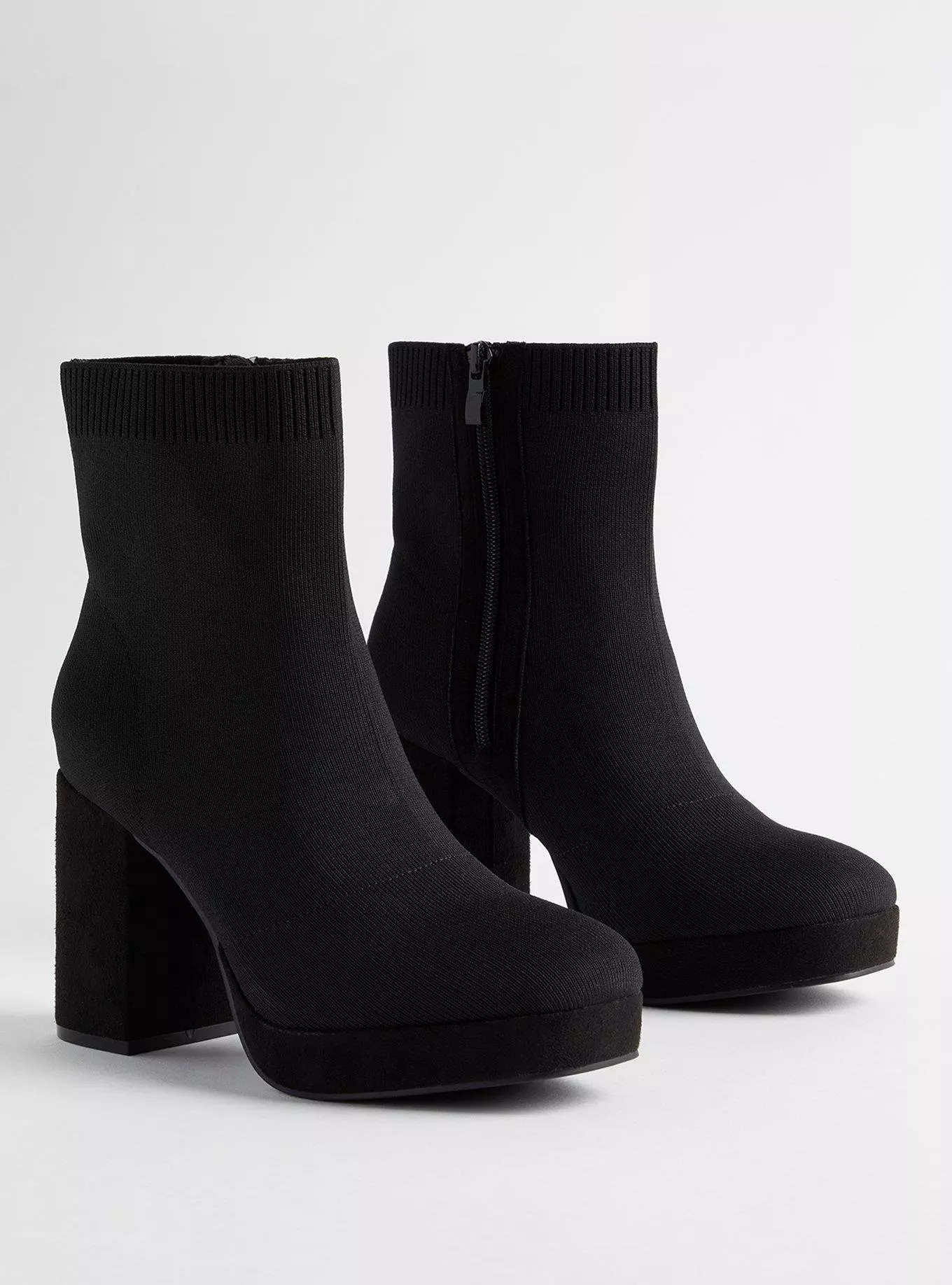 Knit Platform Bootie (WW) | Torrid (US & Canada)