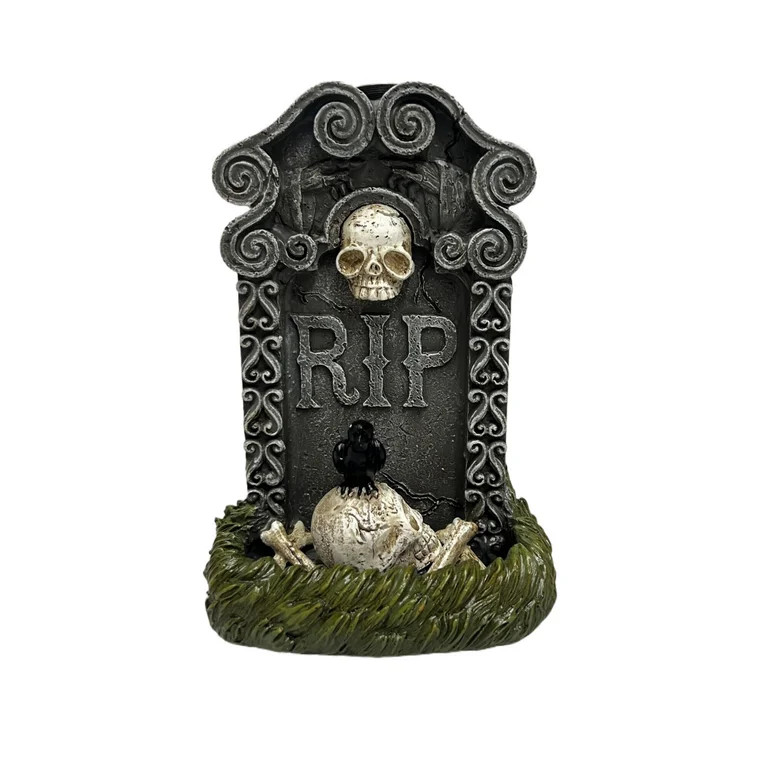 Mainstays Grey Tombstone Incense Backflow Cone Holder with Dragon’s Blood Backflow Cones | Walmart (US)