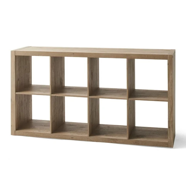 Better Homes & Gardens 8-Cube Storage Organizer, Natural - Walmart.com | Walmart (US)