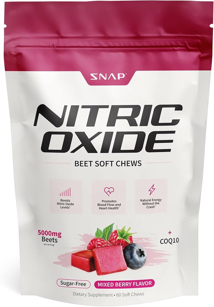 Snap Supplements Beet Root Natural Nitric Oxide Supplements for Men & Women, with Beet Root Extra... | Amazon (US)