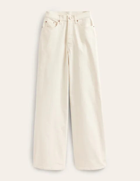 High Rise Wide Leg Jeans | Boden (UK & IE)