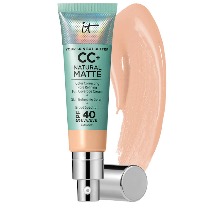 IT CosmeticsCC+ Cream Natural Matte Foundation with SPF 40 | Sephora (US)