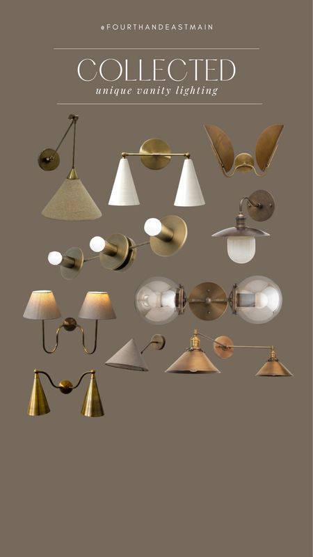 collected // unique style vanity lighting

etsy finds
etsy home
amazon finds
vanity lighting
vanity roundup
brass 
amber interiors 

#LTKhome