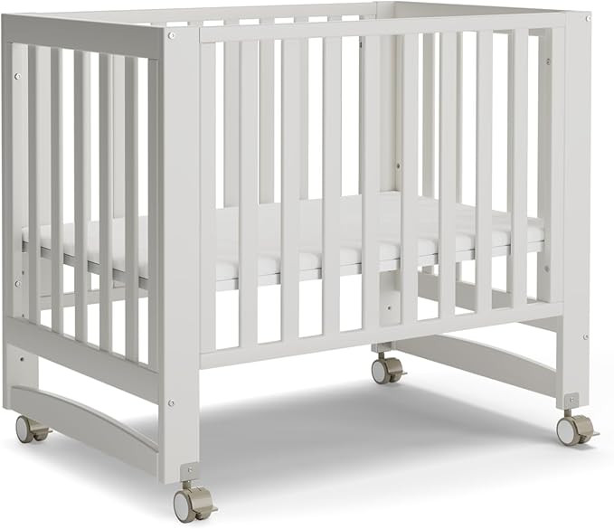 MAMAZING EvoNest Baby Crib, 6 in 1 Convertible Mini Crib with Wheels, 100% New Zealand Wood Growi... | Amazon (US)