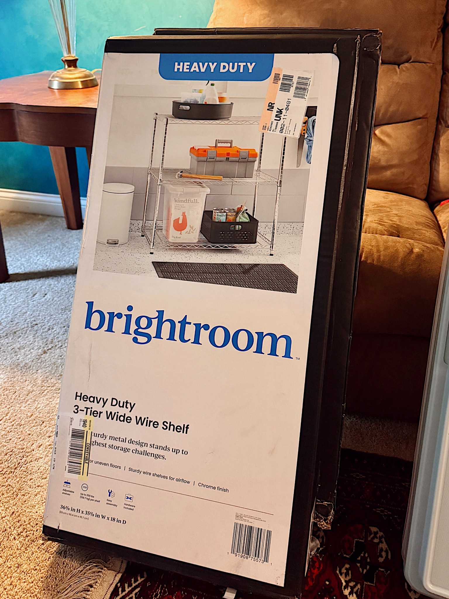 HOLIDAY DECOR ORGANIZATION 
3-tier Wide Wire Shelving 
2 HEFTY totes will fit on each shelf 
*available in chrome or matte black 

Home organization, metal shelves, chrome shelves, home hacks, brightroom, target organization, holiday storage, home storage, storage solution, shelving 

#LTKSeasonal #LTKFindsUnder50 #LTKHome