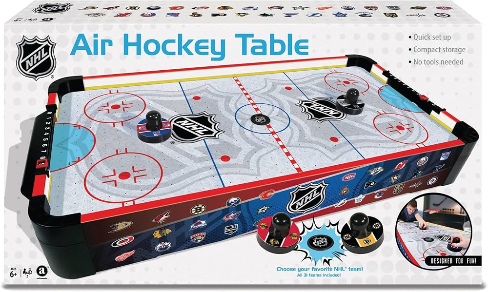 Merchant Ambassador NHL 16' (40cm) Tabletop Air Hockey | Amazon (CA)