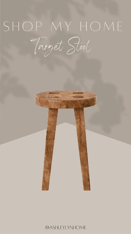 Target woodland stool

#LTKhome #LTKunder100
