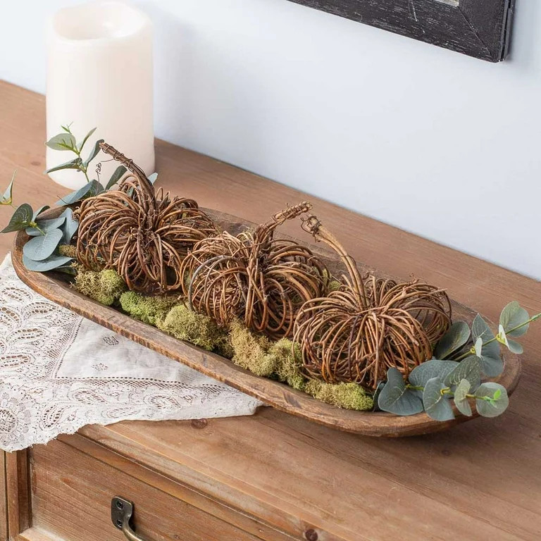 6pc Twig Grapevine Pumpkins - for Fall Decor - Factory Direct Craft | Walmart (US)