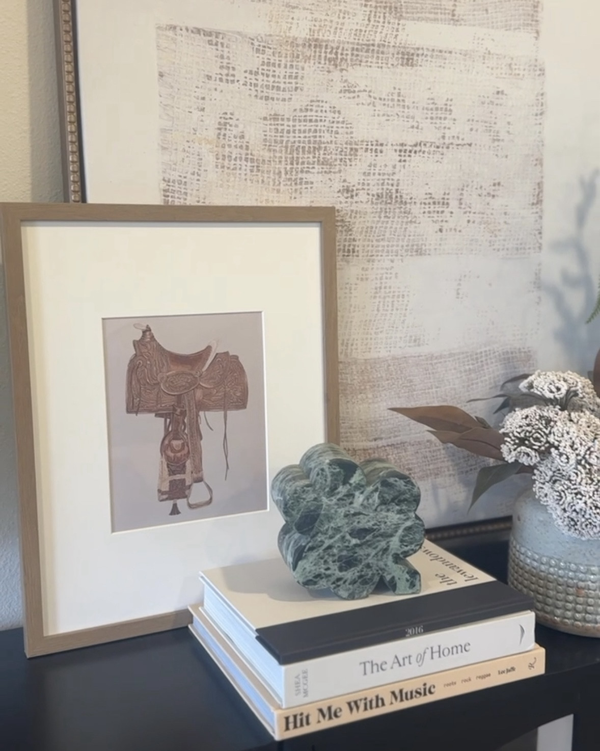 St. Patrick’s Day decor, but make it soft + meaningful 🍀
Marble, muted greens, and brass details that feel calm and collected — not party-store loud.
The marble shamrock bookend, neutral horseshoe pillow, and candle give it that subtle seasonal nod, and the “When Irish eyes are smiling” sign means a lot to me. My grandmother taught me to play that song on the organ, so this one’s always felt special.

Everything I can link is saved here if you’re decorating in a softer, more timeless way.
____ 
st patricks day decor, neutral holiday decor, soft green decor, marble home decor, seasonal shelf styling, calm home decor, st patricks day home

#LTKHome #LTKSeasonal