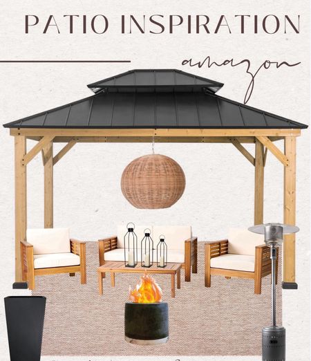 Patio Inspiration- Patio - Outdoor - Living - Porch - Seating - Set - Rug #LTKhome 