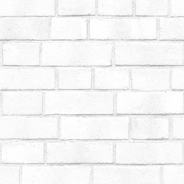 Textured Brick Peel & Stick Wallpaper White - Threshold™ | Target