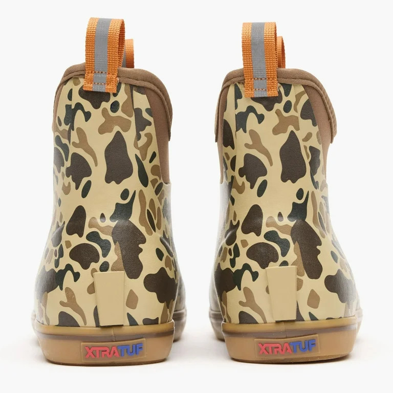 Men's Duck Camo Ankle Deck Boot | Walmart (US)