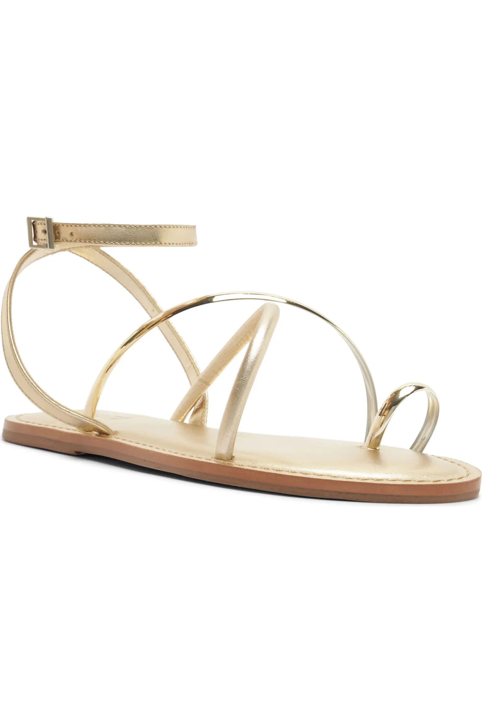 Schutz Valeria Toe Loop Ankle Strap Sandal (Women) | Nordstrom | Nordstrom