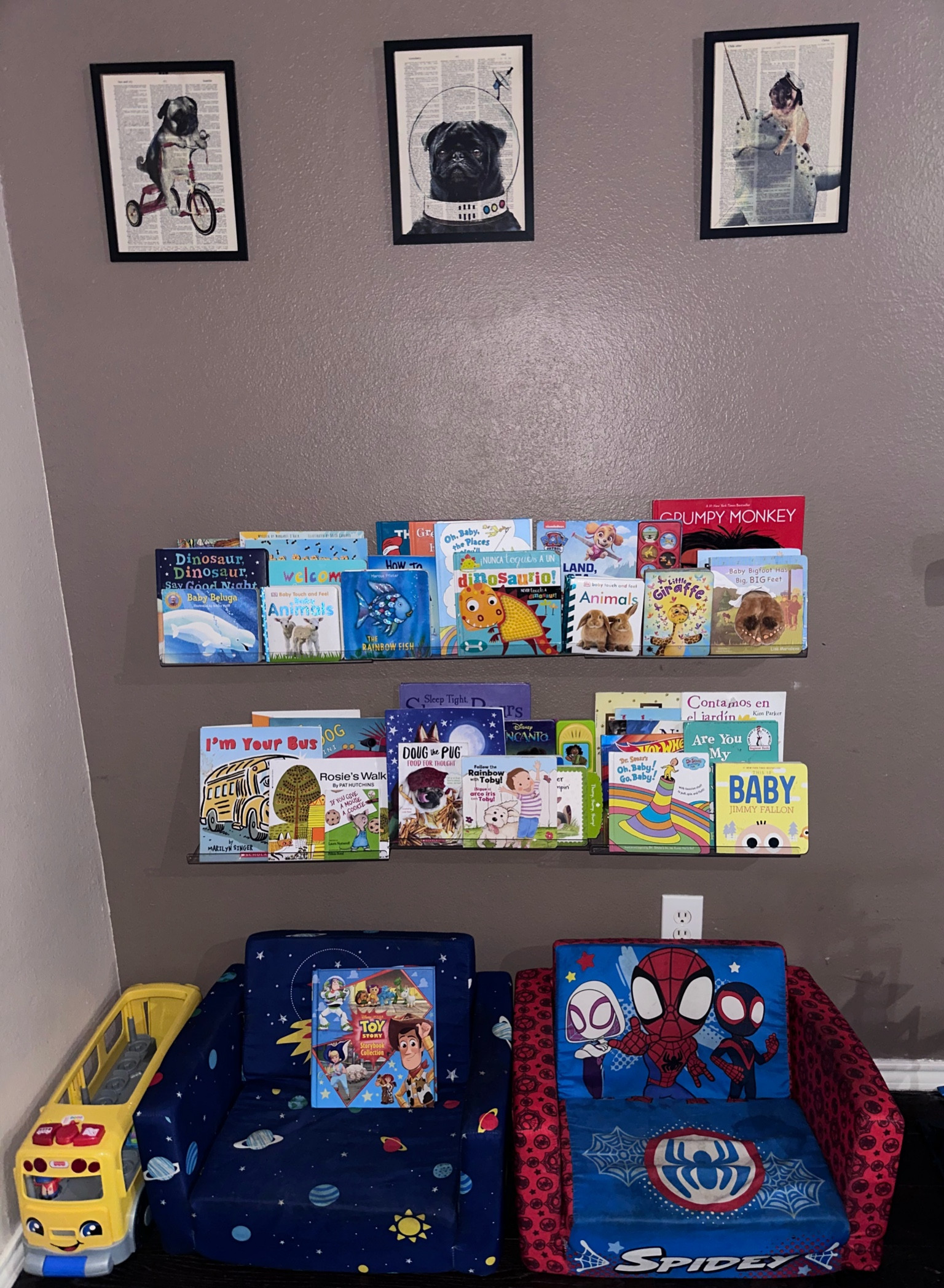 Boys reading area part 2