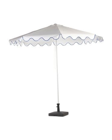 Large Octagonal Shaped Umbrella With Scalloped Edge | Pillows & Decor | Marshalls | Marshalls