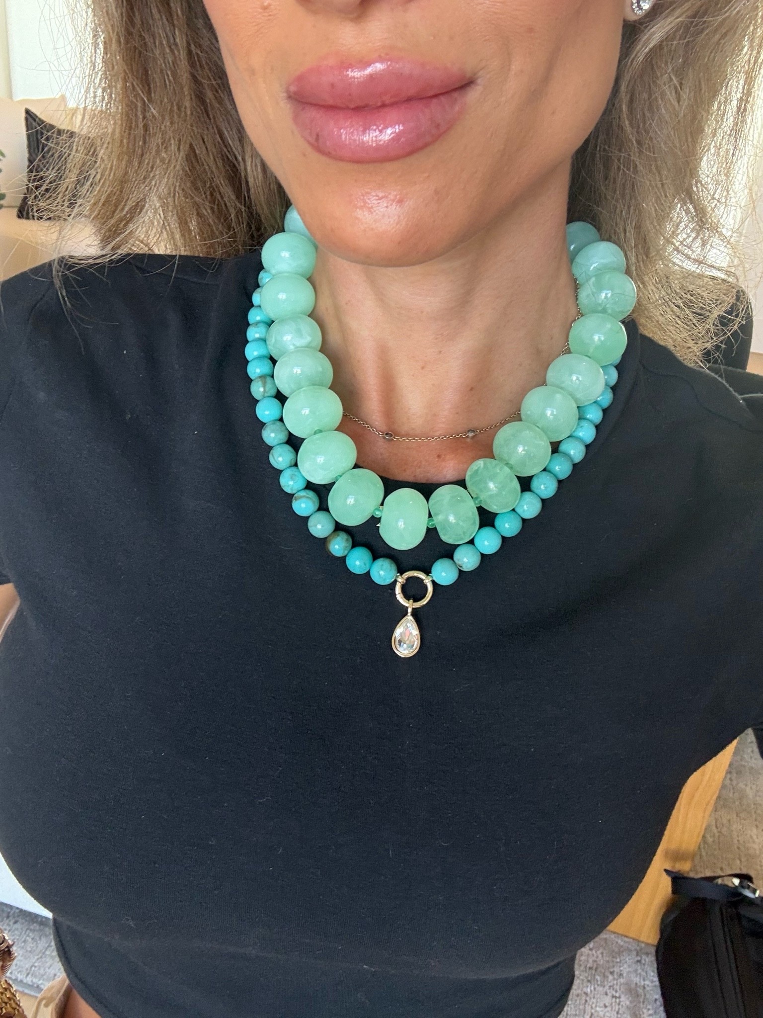 Loving these layered necklaces stacks together

#LTKootd