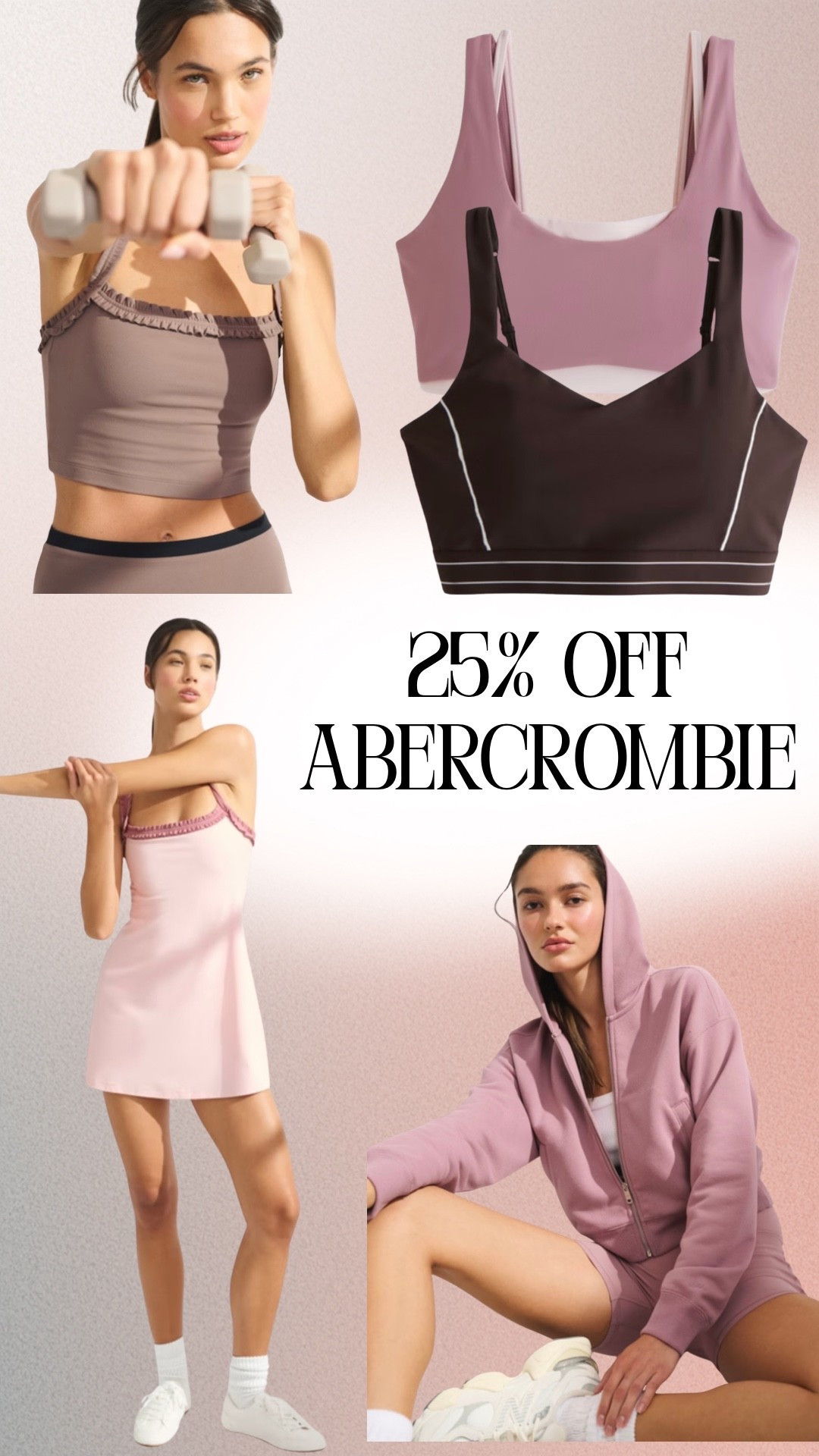 25% off Abercrombie code AFLTK

#LTKActive #LTKfitnessgoals #LTKSaleAlert