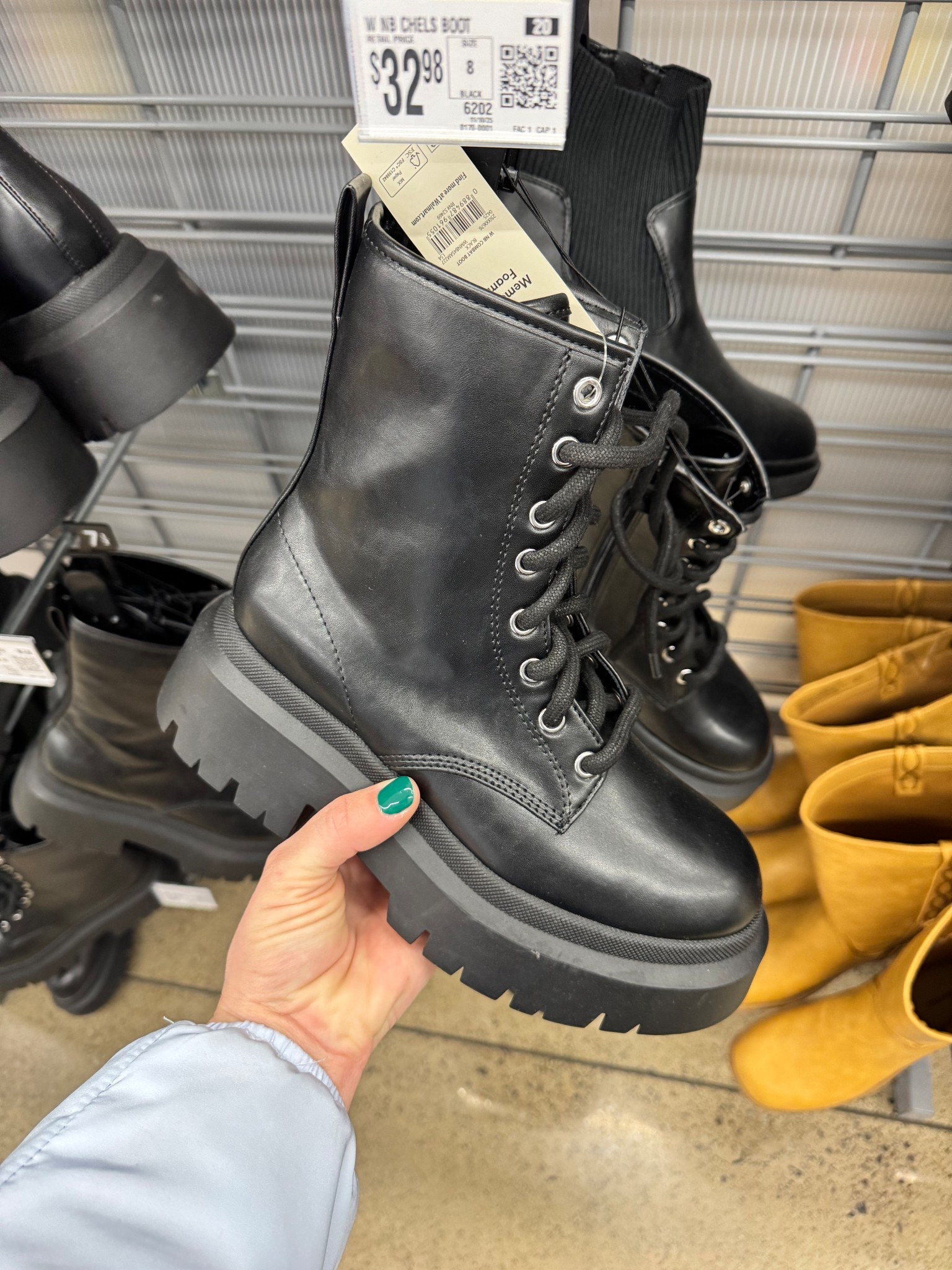 Winter combat boots 

#LTKFindsUnder50 #LTKSaleAlert #LTKSeasonal