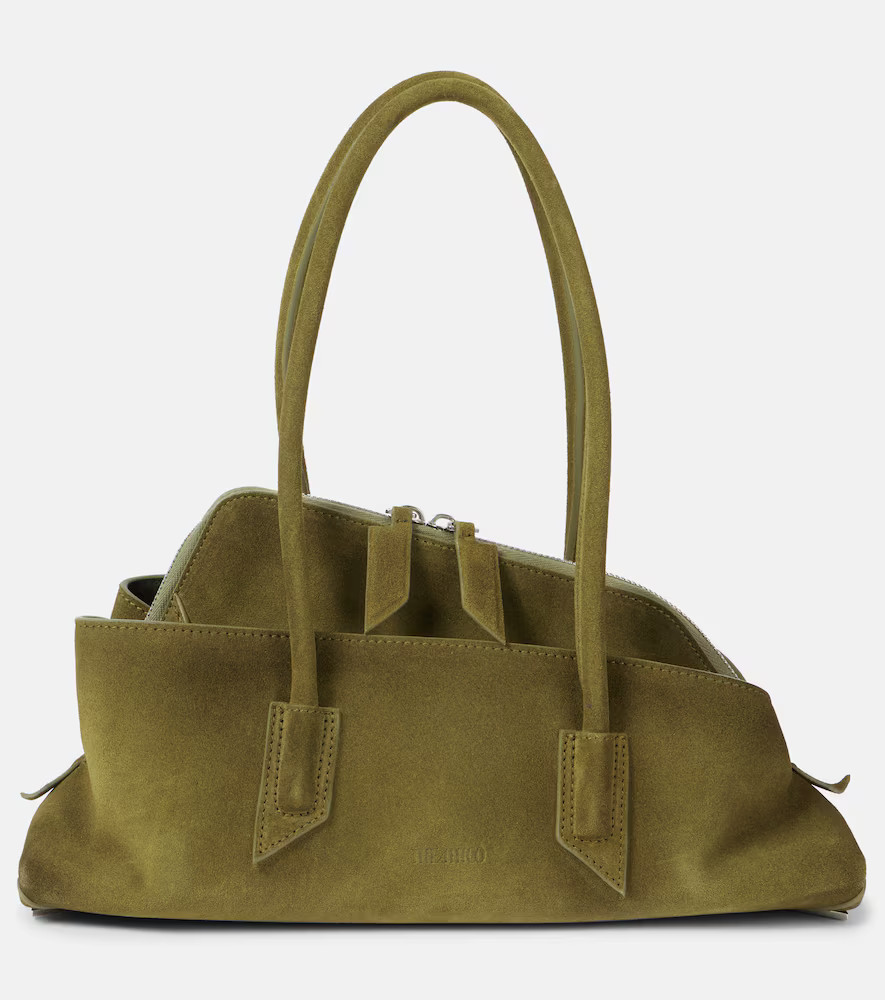 The Attico La Passeggiata Small suede tote bag | Mytheresa (US/CA)