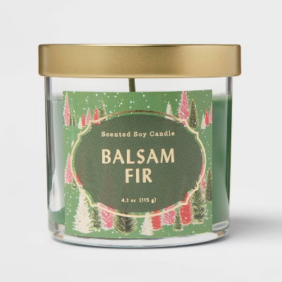 4.1oz Core Lidded Glass Jar 2-Wick Balsam Fir Candle - Opalhouse™ | Target