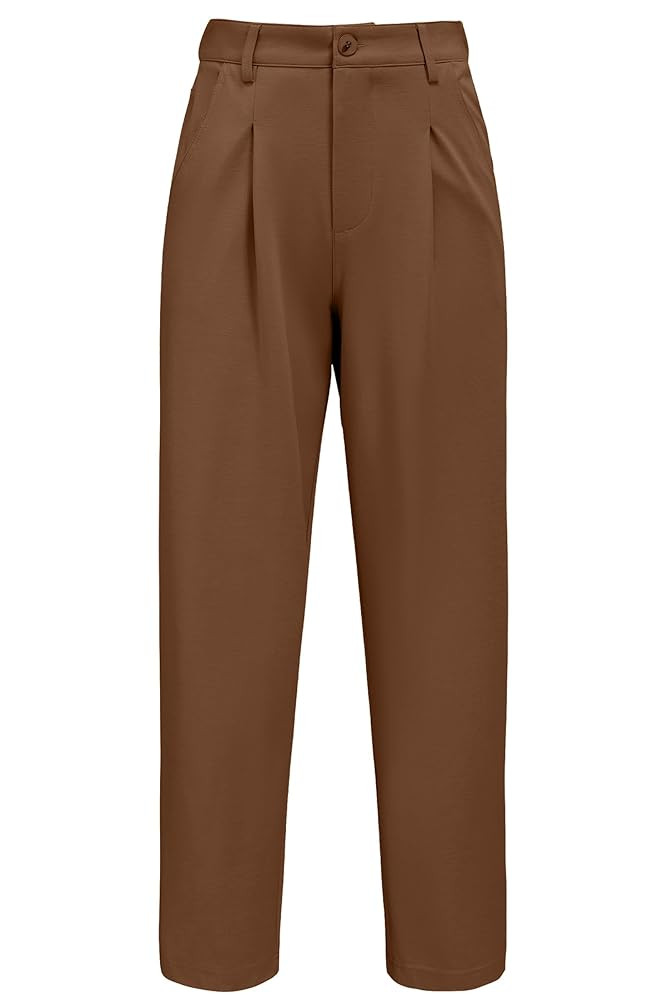 Arach&Cloz Women's Stretch Wrinkle-Free Comfort Ankle Work Pants Fall 2025 | Amazon (US)