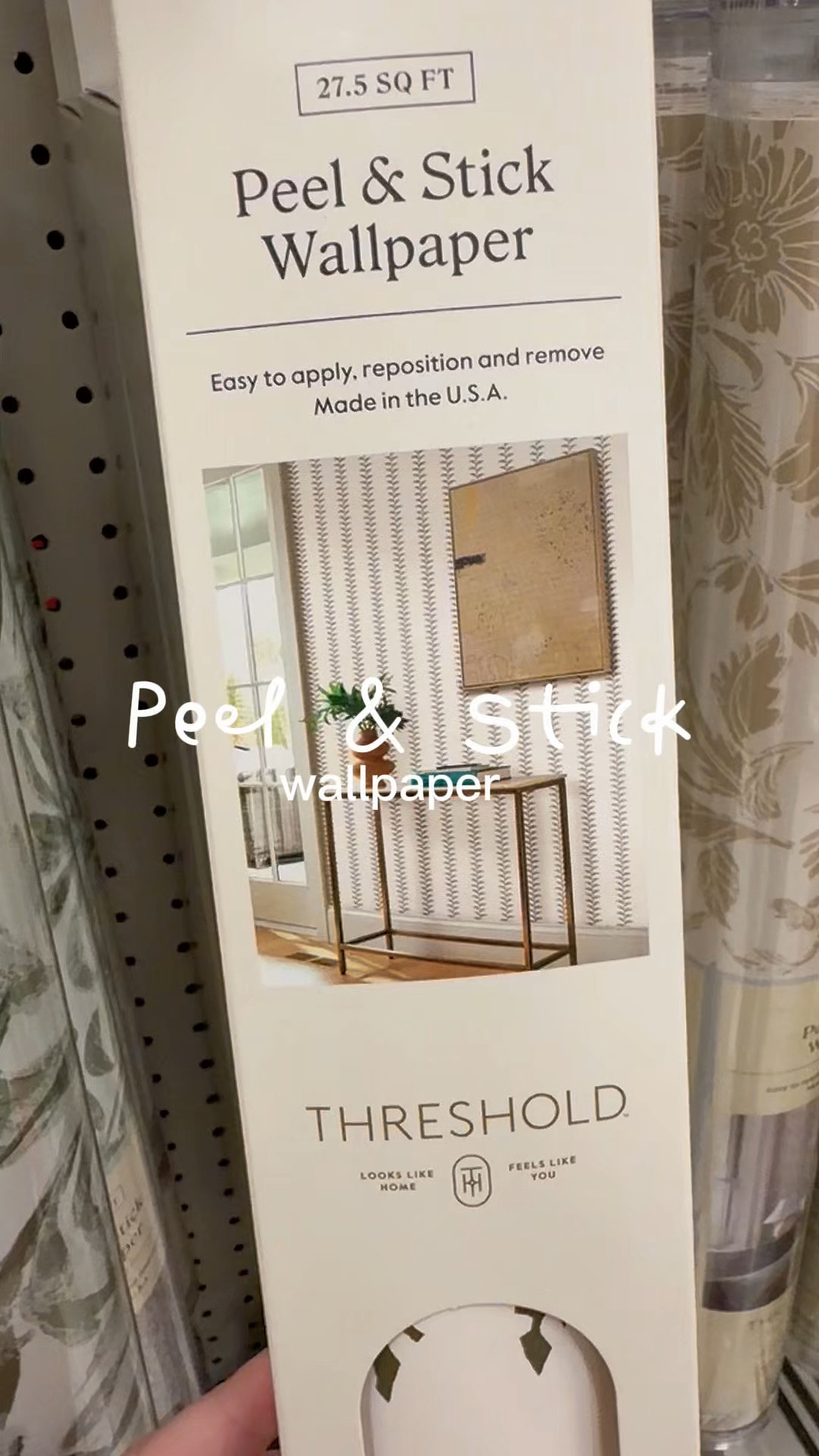Itching for an upgrade? Peel & stick wallpaper might be the answer!