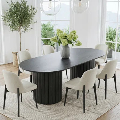 Adairsville 6-Person Double Pedestal Dining Set | Wayfair North America