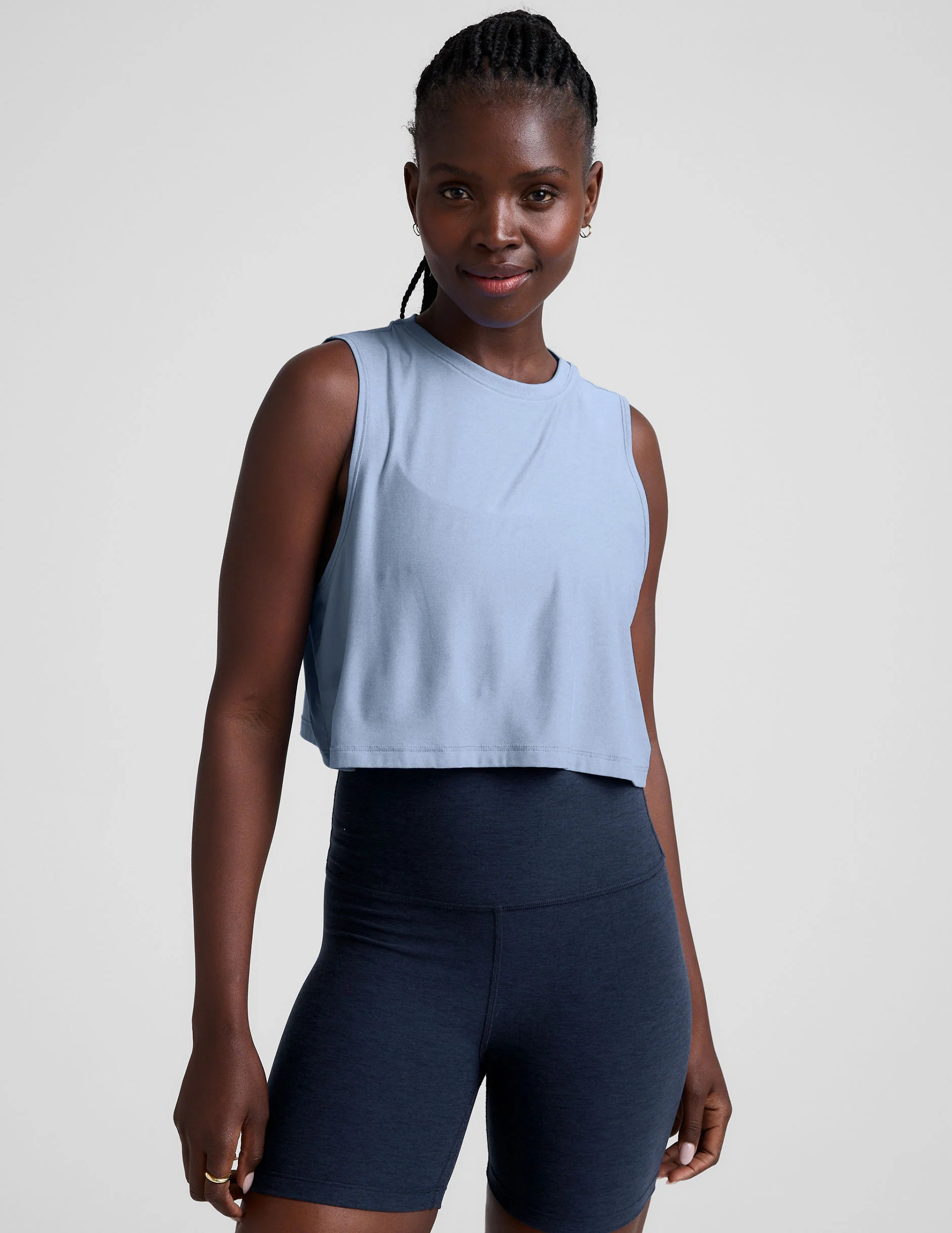 Featherweight Minimal Cropped Tank | Beyond Yoga | Beyond Yoga