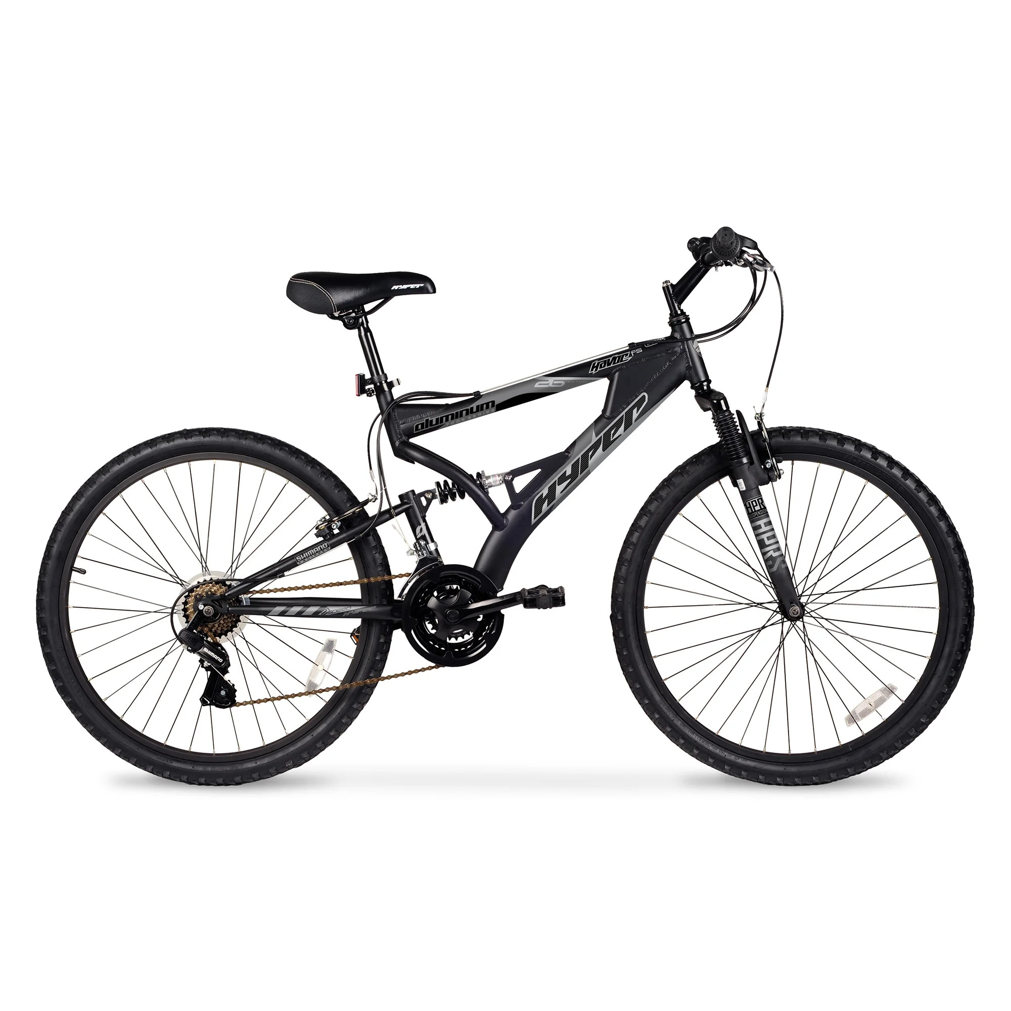 Hyper Bicycle 26 In. Men's Havoc Mountain Bike, Black - Walmart.com | Walmart (US)