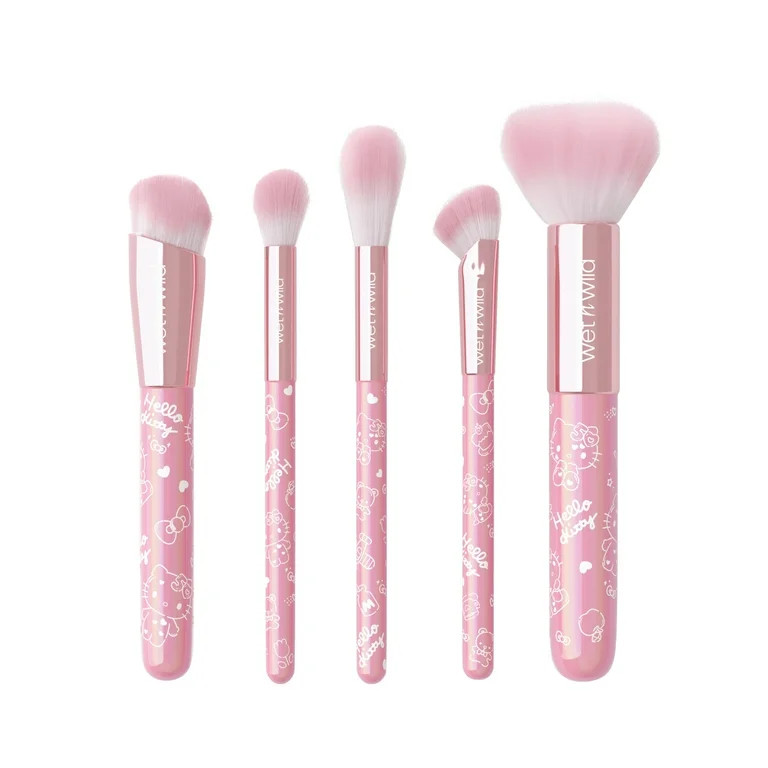 wet n wild Hello Kitty 5-Piece Makeup Brush Set | Walmart (US)