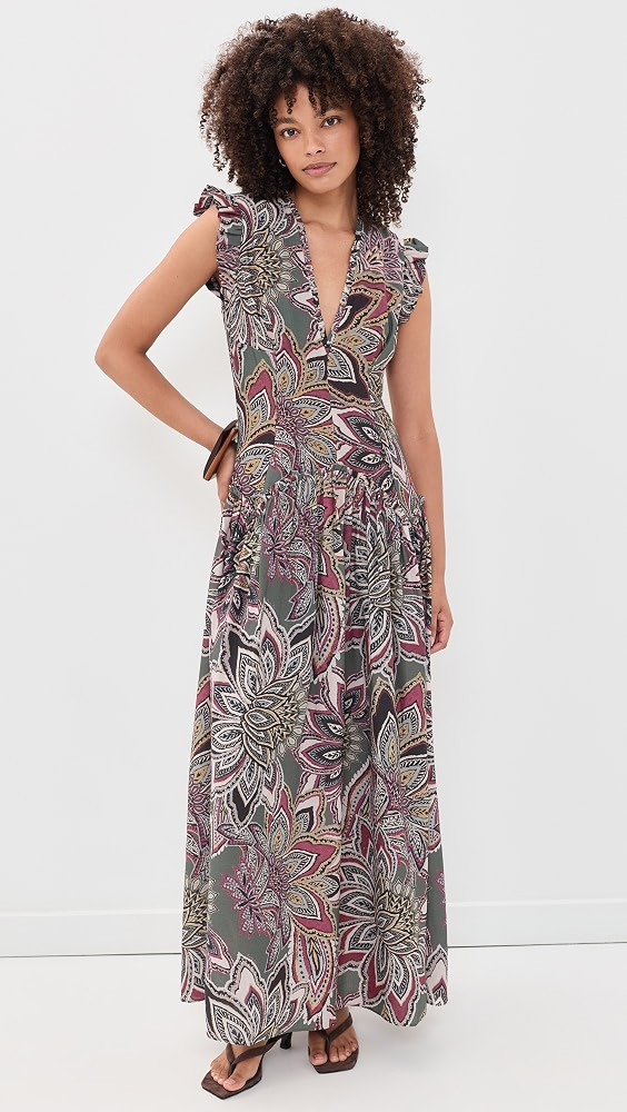 Tapestry Flowers Maxi Dress | Shopbop