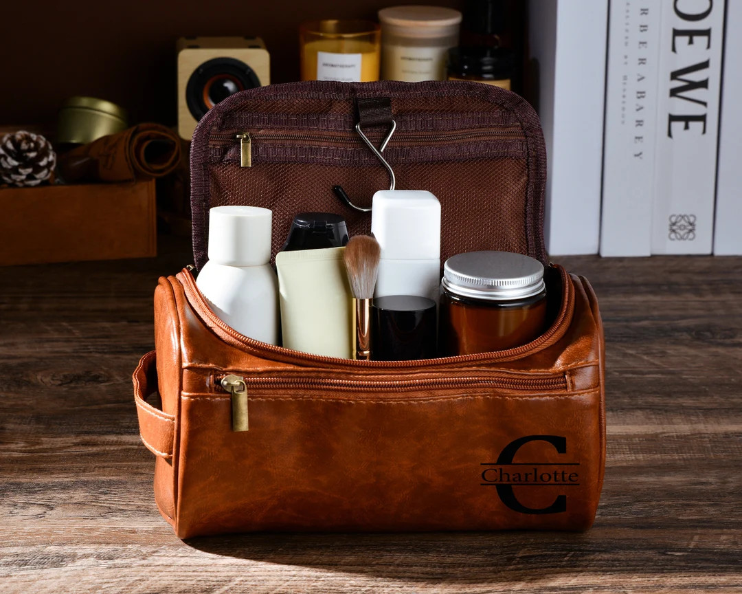 Groomsmen Proposal Gift Set Deluxe Leather Dopp Kit With - Etsy | Etsy (US)