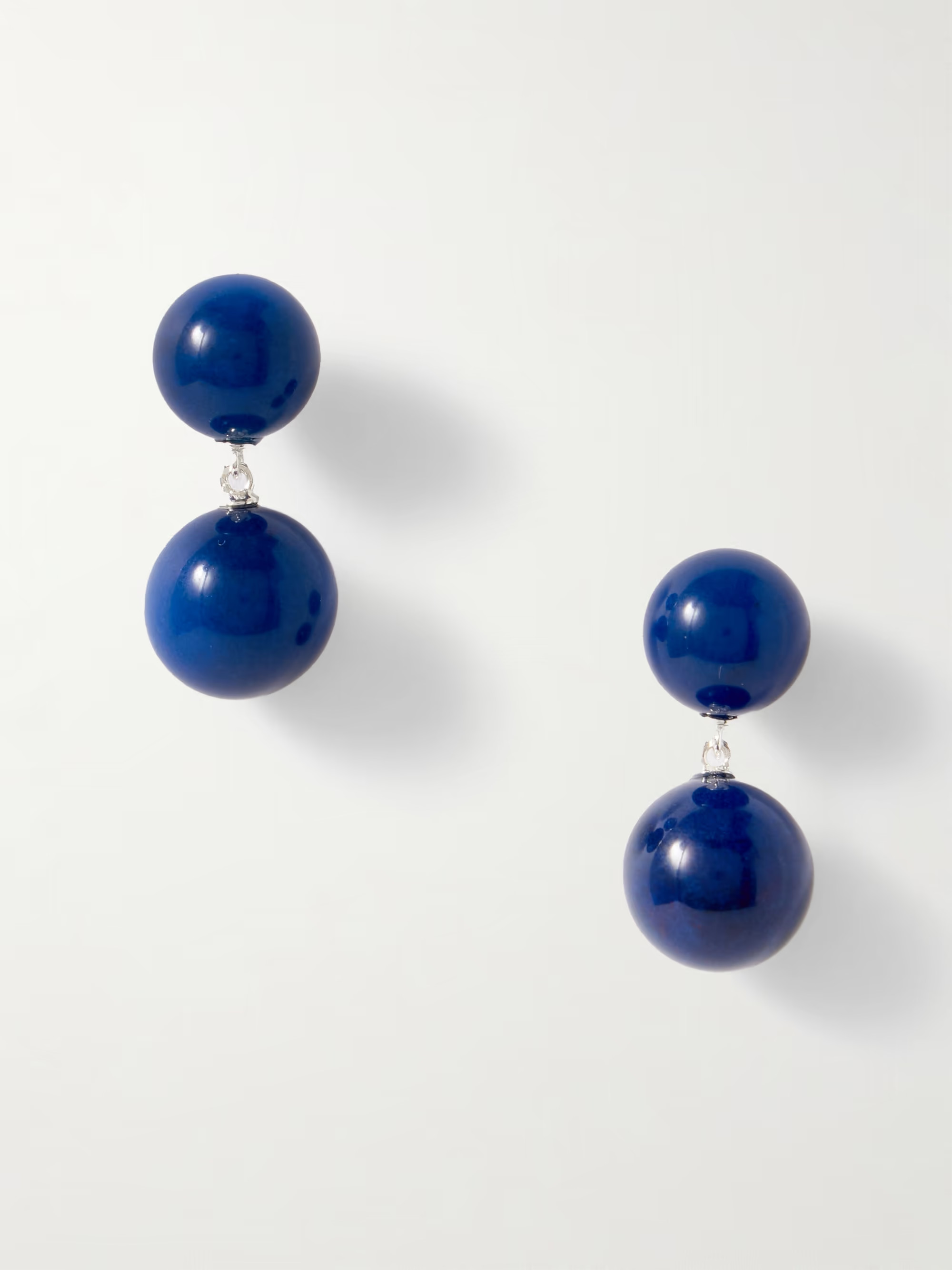 The Hannah sterling silver jade earrings | NET-A-PORTER (UK & EU)
