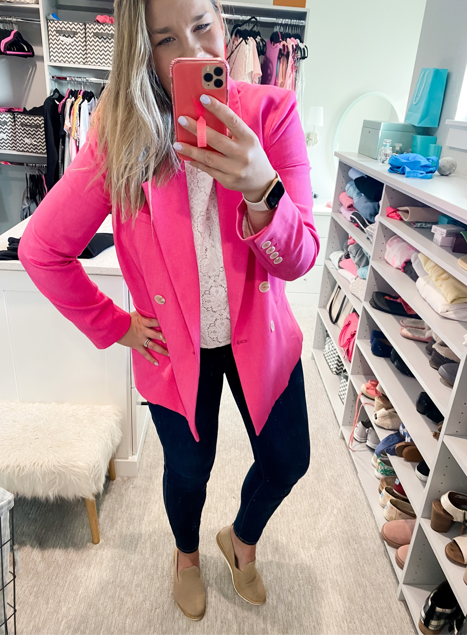 The perfect business casual workwear 🥰 who doesn’t love a pop of color?! 

#LTKshoecrush #LTKstyletip #LTKworkwear