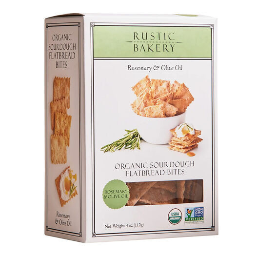 Rustic Bakery Rosemary & Olive Oil Sourdough Flatbread Bites by World Market | World Market