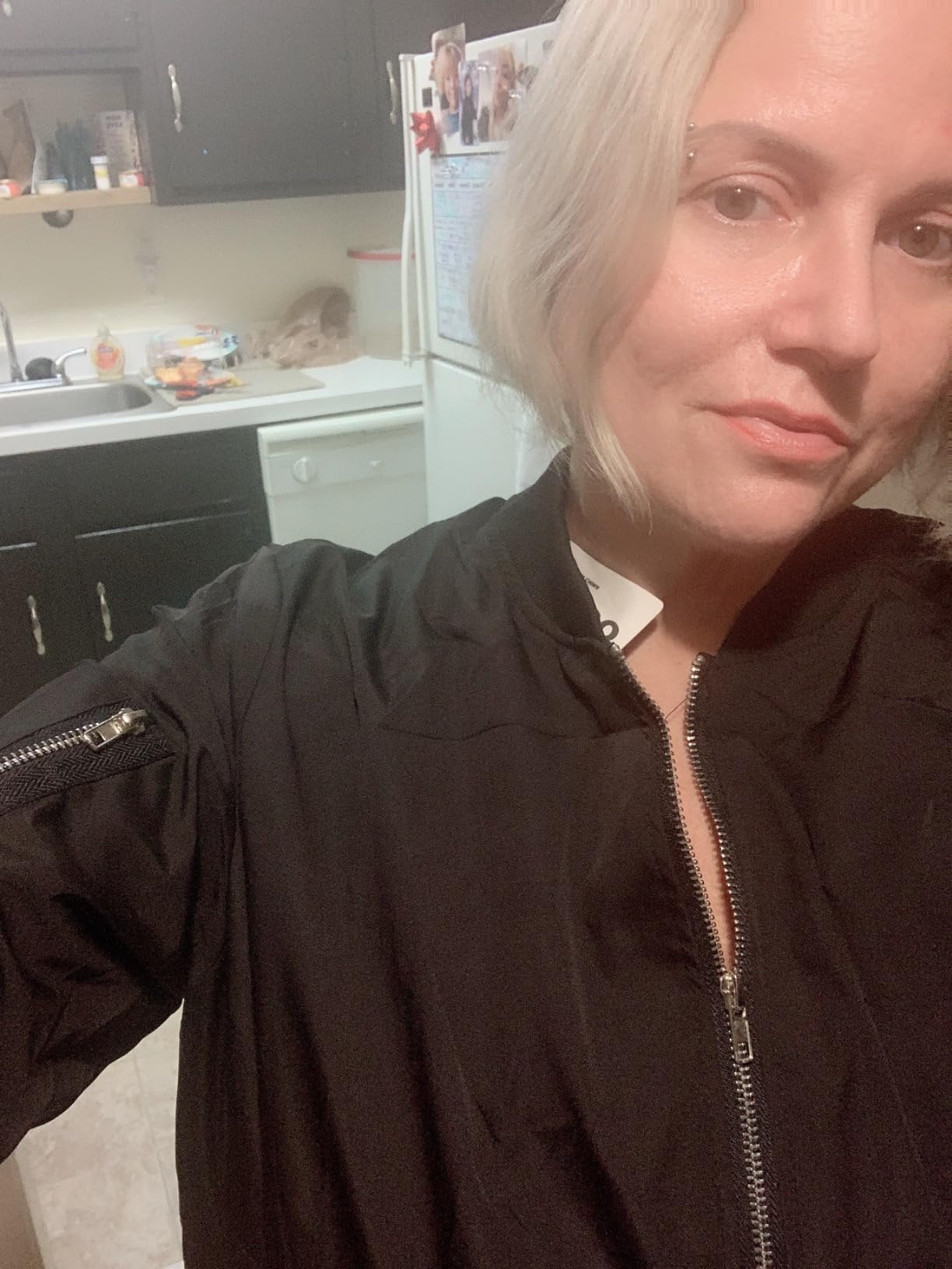 Zeagoo Women's Bomber Jacket Casual Coat Zip Up Outerwear Windbreaker with Pockets S-XXL | Amazon (US)