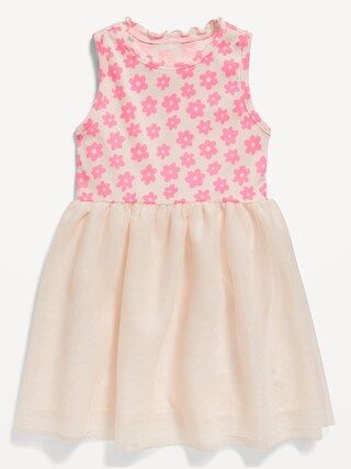 Sleeveless Fit and Flare Tutu Dress for Toddler Girls | Old Navy (CA)